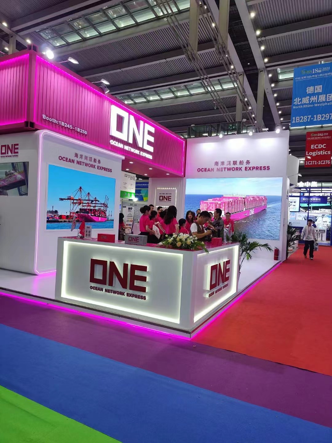 senghor logistics in shenzhen logistics supply chain messe 2024-5