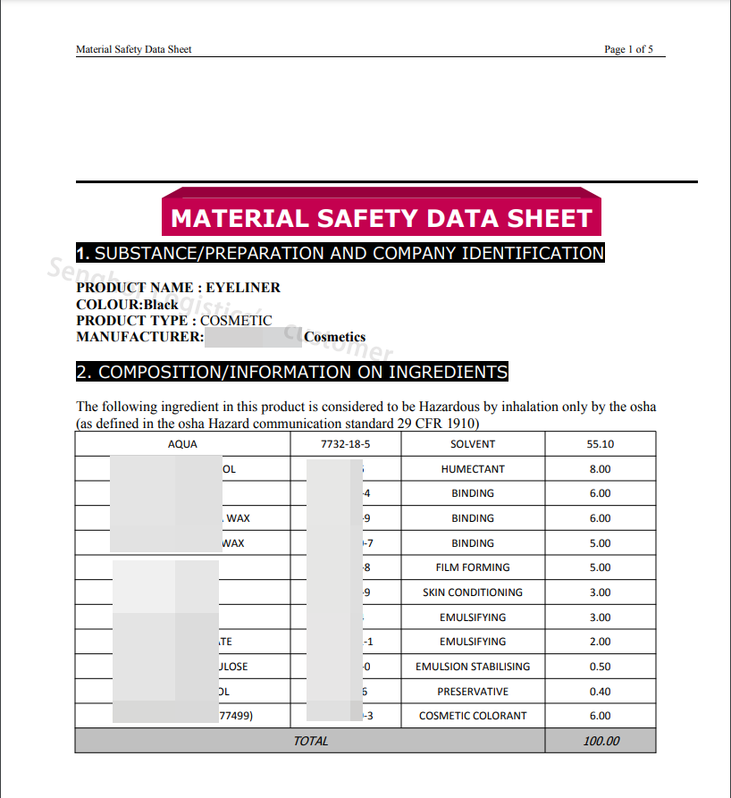 senghor-logistics-customer-msds